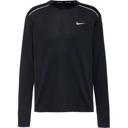 Nike MILER Laufshirt Herren | Gr. XXL | schwarz - schwarz