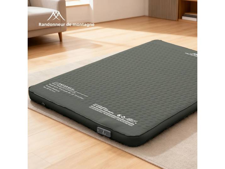 Matelas gonflable MOUNTAINHIKER avec pompe intégrée, nouveau modèle, plus épais, durable, pour le camping en plein air