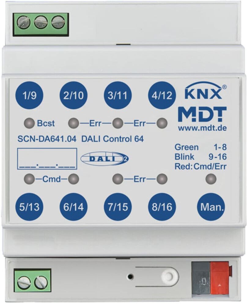 MDT technologies DALI Control 64 Gateway 4TE, REG SCN-DA641.04)