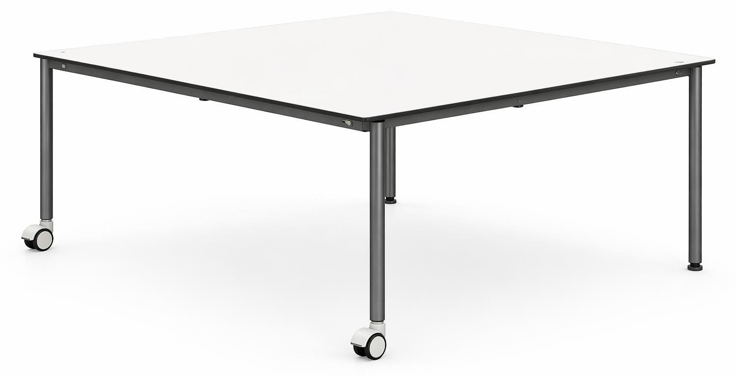 JVmoebel Schrijfbureau met wielen voor school en home office B: 150 cm, H: 75 cm