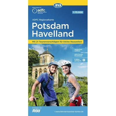 BVA ADFC Regionalkarte Potsdam Havelland 1:75.000, Sonstige von , KOMPASS Freytag & Berndt, 978-3-96990-173-1