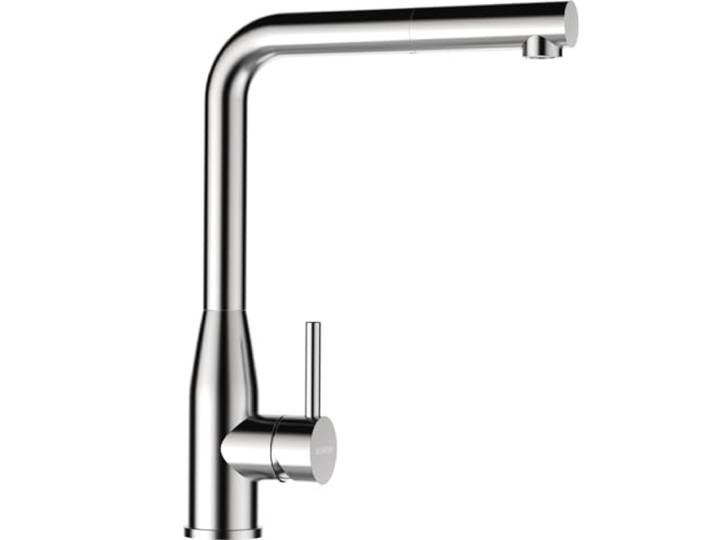 SCHOCK Küchenarmatur KETO Edelstahl – Hochdruck Armatur mit ausziehbarer Schlauchbrause