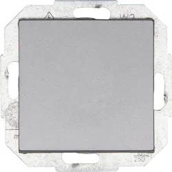 Kopp 587747080 ATHENIS - Kreuzschalter, Farbe: stahl