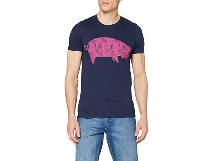 T-Shirt # M Blue Unisex # Awbdg