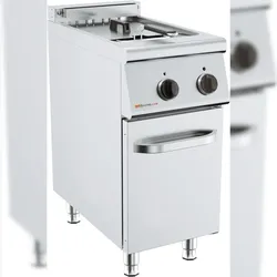 Elektrische Fritteuse 1 x 10L + inklusiv Unterbau - 9 kW