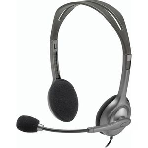 Logitech Headset H110 Stereo, 3,5mm Klinke, On-Ear