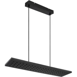 Globo, Pendelleuchte, Hängelampe Metall schwarz matt, 1xLED, 15770HB (3200 lm)