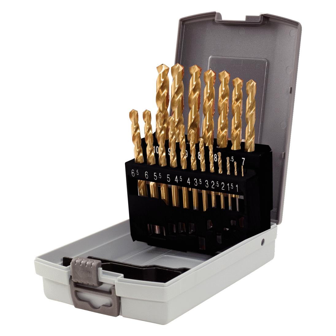 KS Tools HSS TiN Spiralbohrer-Satz (330.4620)