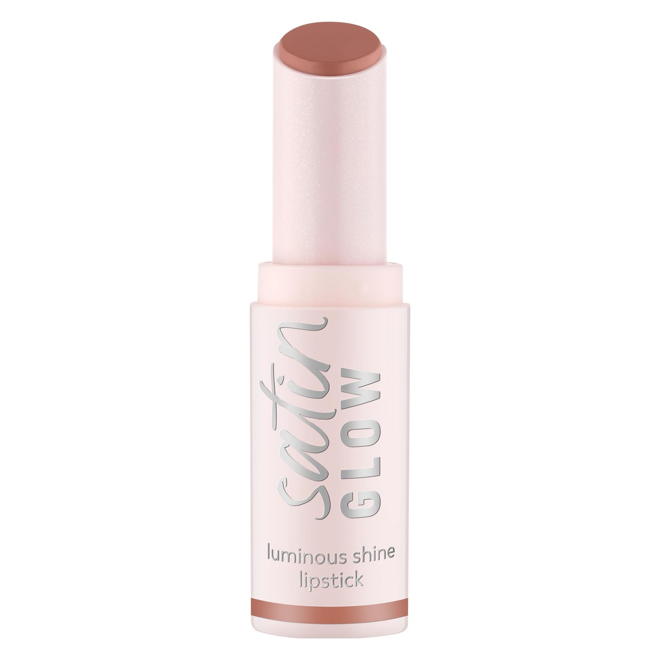 essence satin GLOW luminous shine lipstick (#EC4E5B) (cosnova GmbH)