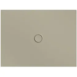 Bette rechteck Duschwanne „BetteFloor“ 1200 × 900 mm ohne Oberflächenbeschichtung, ohne Oberflächenveredelung, ohne Wannenträger, in Cashmere