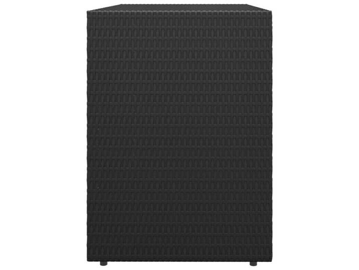 Promotion mai  * Armoire de rangement jardin - Meuble jardin - Noir 100x55 5x80 cm Résine tressée EU2810319868