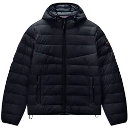 NAPAPIJRI Herren Winterjacke - AERONS H, Steppjacke, gefüttert, Kapuze Schwarz / 3XL