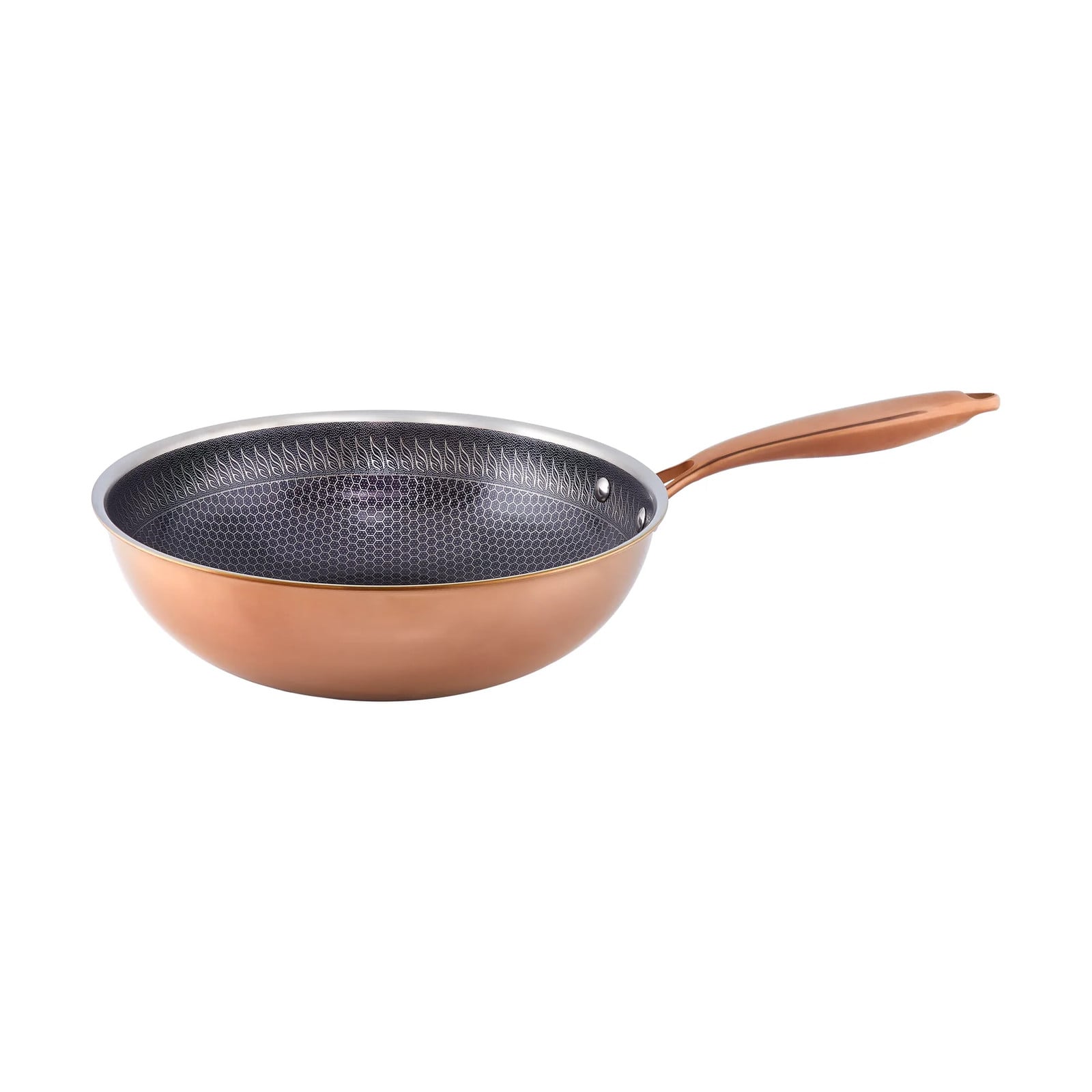 Hâws Santo wokpan met hybrid coating Ø28 cm Rose Gold
