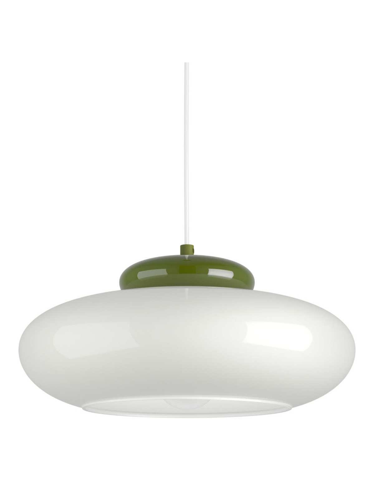 EGLO BERARDELLI PENDEL Ø:320 GRÜN/WEISS