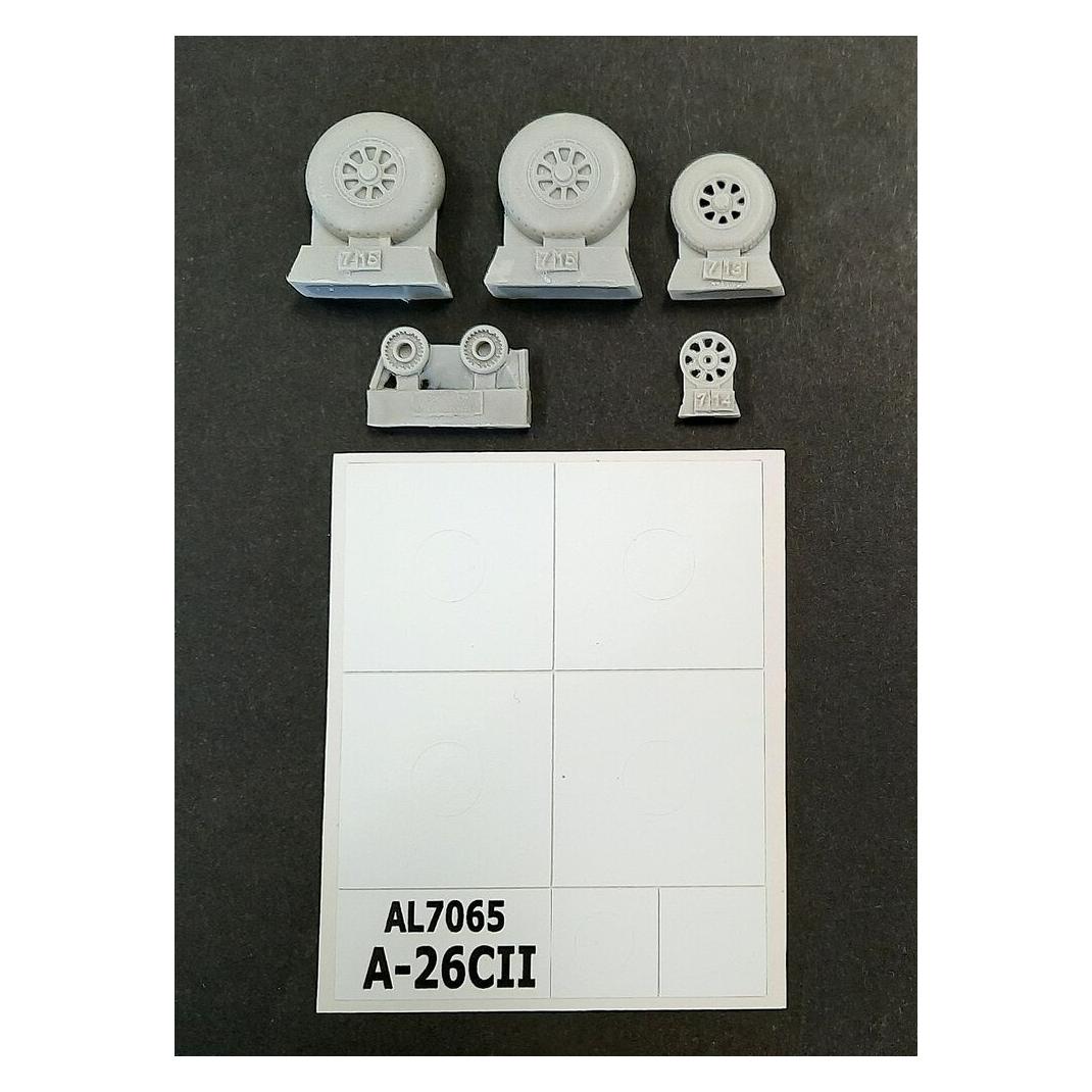 Plus Model A-26C Invader wheelssmooth patern (AL7065)