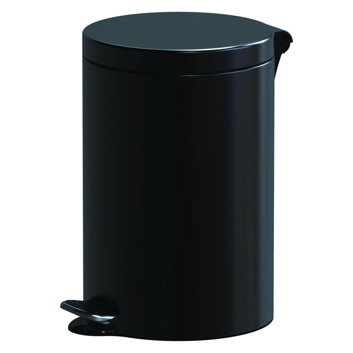 Alda ALDO šiukšlių dėžė ant pedalo juoda (AF612A-05) (12 l) (AF612A-05)