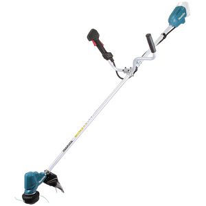 Makita Rasentrimmer DUR190UZX9, Akku, 18V, 2-Handgriff, Fadenkopf oder Messer