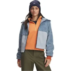 UNDER ARMOUR Basecamp Fleecejacke Damen 448 - blue wind/blue fog/downpour gray L