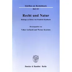 Recht und Natur., Fachbücher