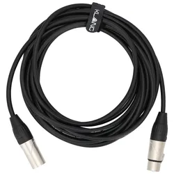 Klang Mikrofonkabel PRO, 6 Meter XLR male - XLR female - Mikrofonkabel