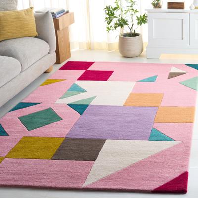 SAFAVIEH Handmade Fifth Avenue Candida Mid-Century Modern Wool Rug