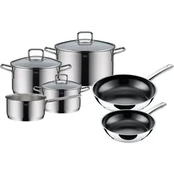 Silit Extra Cook Kochge.Set6tl, Pfannenset + Topfset, Silber