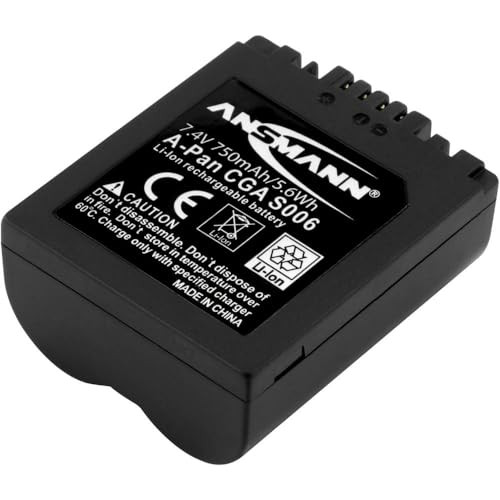 Ansmann Li-Ion batterij A-Pan CGA S006, 7.4V, 750mAh