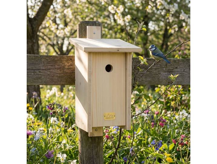 Nistkasten-Bausatz aus Fichtenholz für viele Meisenarten