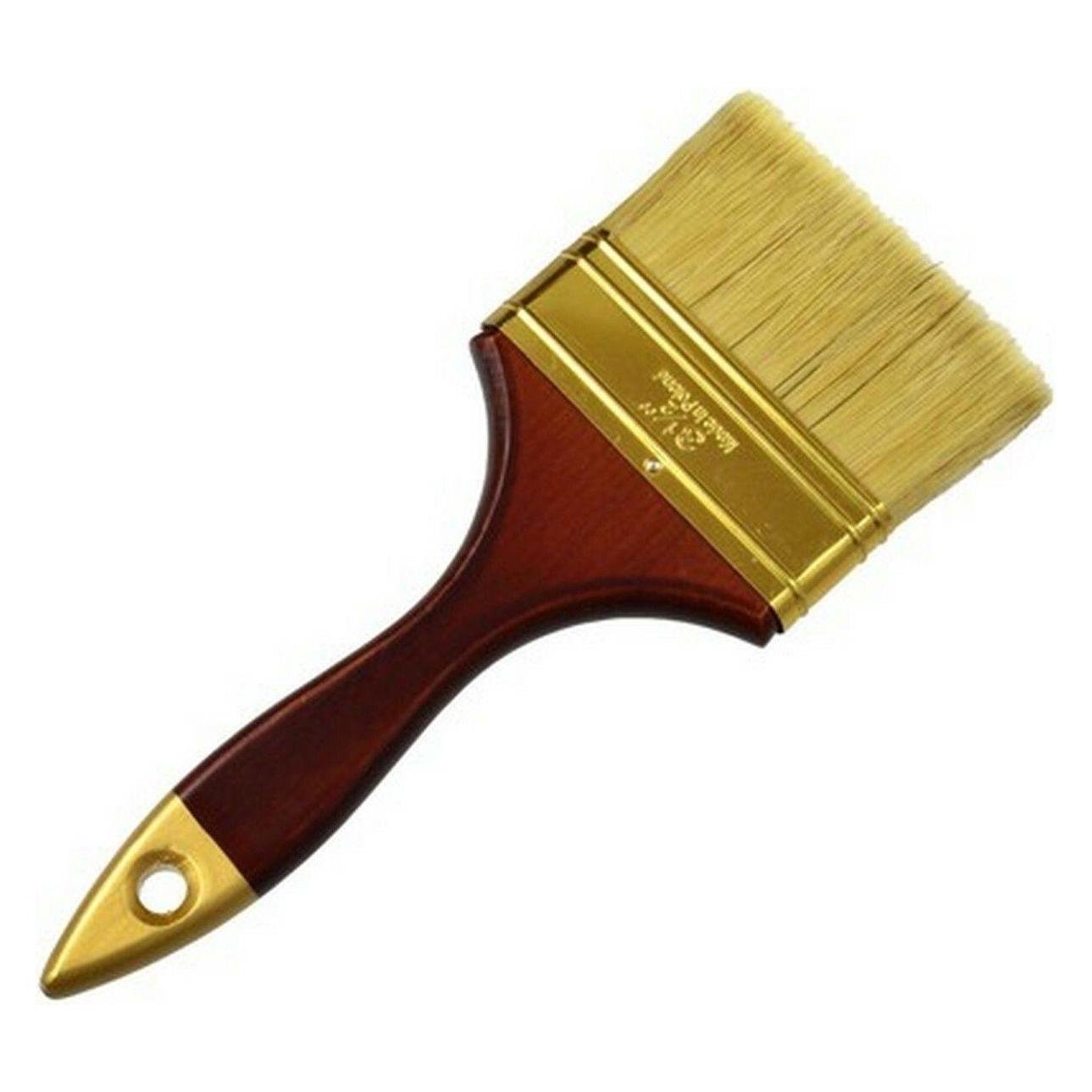 GEKO Flachpinsel, 90 mm, Holzstiel (90 mm) (G66012)