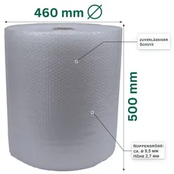 OTTO Office Luftpolsterfolie 50 cm x 100 m transparent