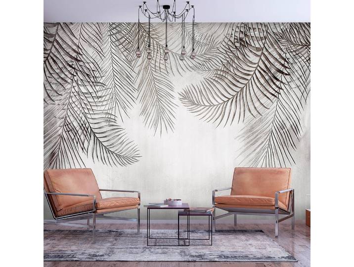 Vlies Fototapete Night Palm Trees 400 x 280cm 400 x 280 cm
