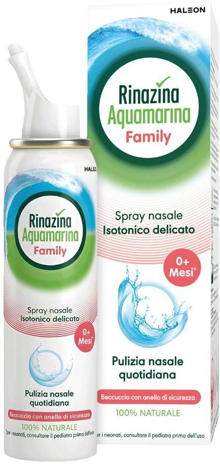 HALEON ITALY Srl Rinazina Aquamarina Iso Family, 100 ml