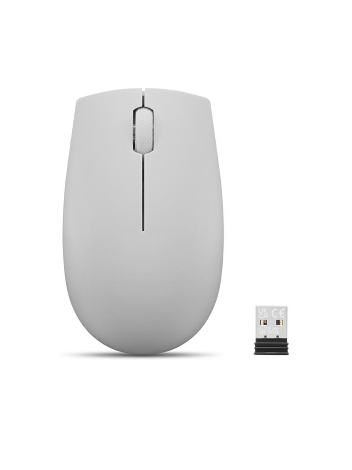 Lenovo 300 Wireless Compact - Maus (Grau)
