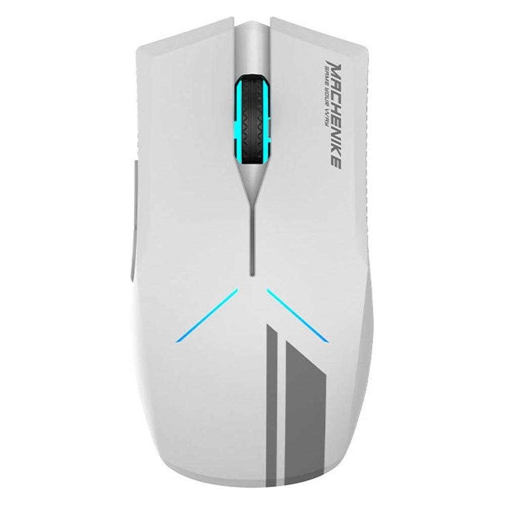 Machenike Sonstiges: M721 kabellose Gaming-Maus, 10.000 DPI, mit RGB-Hintergrundbeleuchtung - Weiss (Kabelgebunden, Kabellos) (77238022)