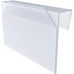 Fath, Informationsschild, Etikettenhalter mit Überhang 110 x 78mm