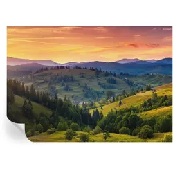 FOTOTAPETE 312x219 cm - Berglandschaft