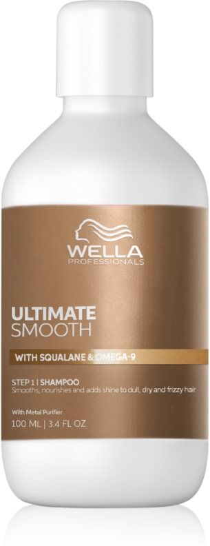 Wella Professionals Ultimate Smooth Shampoo intensives, nährendes Shampoo für glänzendes und geschmeidiges Haar 100 ml