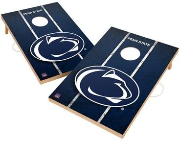 Skip's Garage Vintage Penn State Nittany Lions 2x4 Tailgate Cornhole Boards