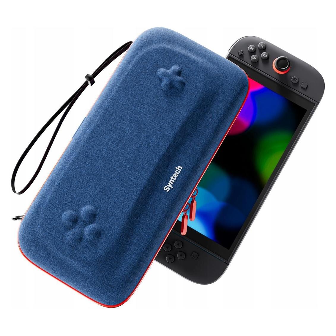 JYS Etui Twarde do Nintendo Switch 2 / G11 Niebieskie z Czerwonym Zamkiem (SB11137) (Switch) (SYNTECH)