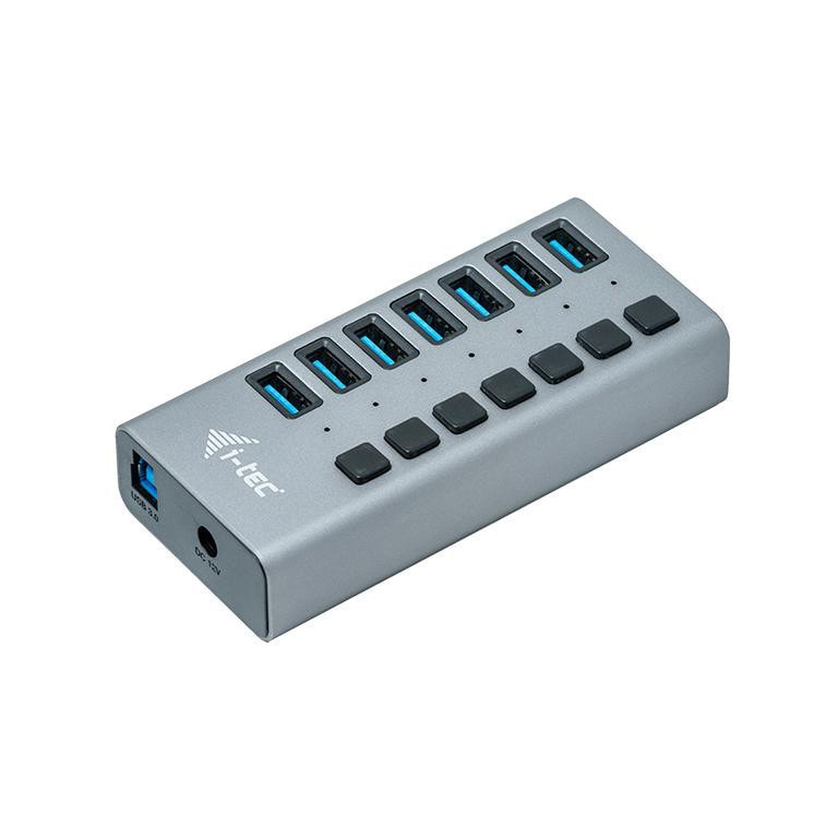i-tec USB 3.0 Charging HUB 7 port + Power Adapter 36 W U3CHARGEHUB7