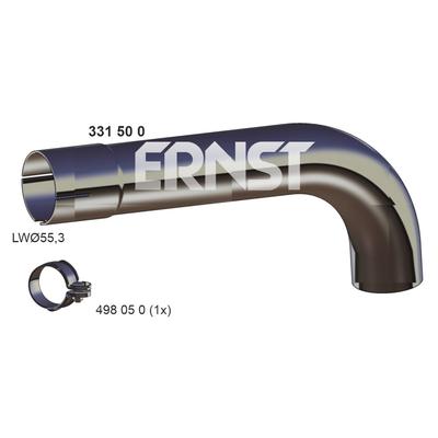 ERNST Abgasrohr 331500 rechts unten für Ford