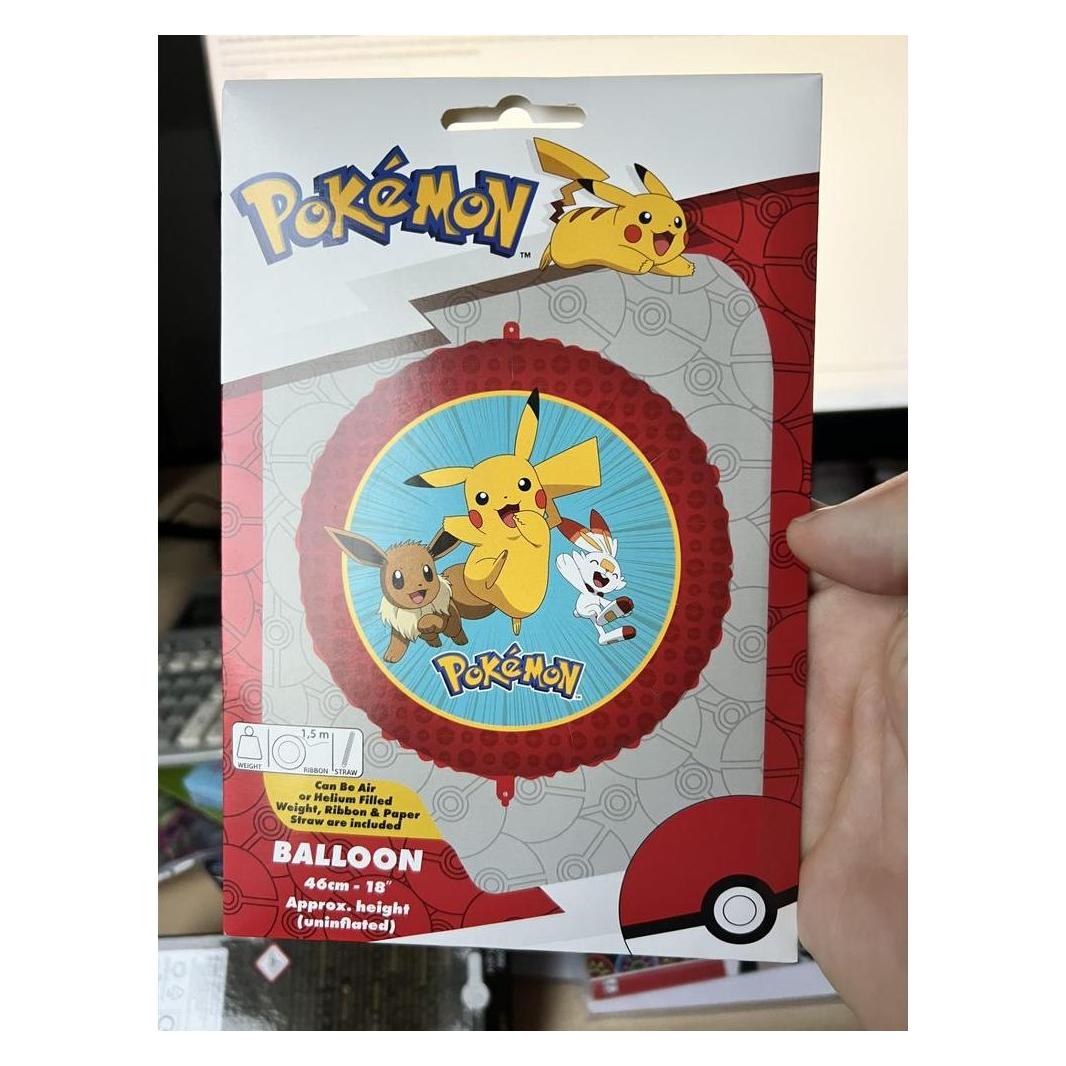 Procos Pokémon - Folienballon - Ø ca. 46 cm (1x) (98398)