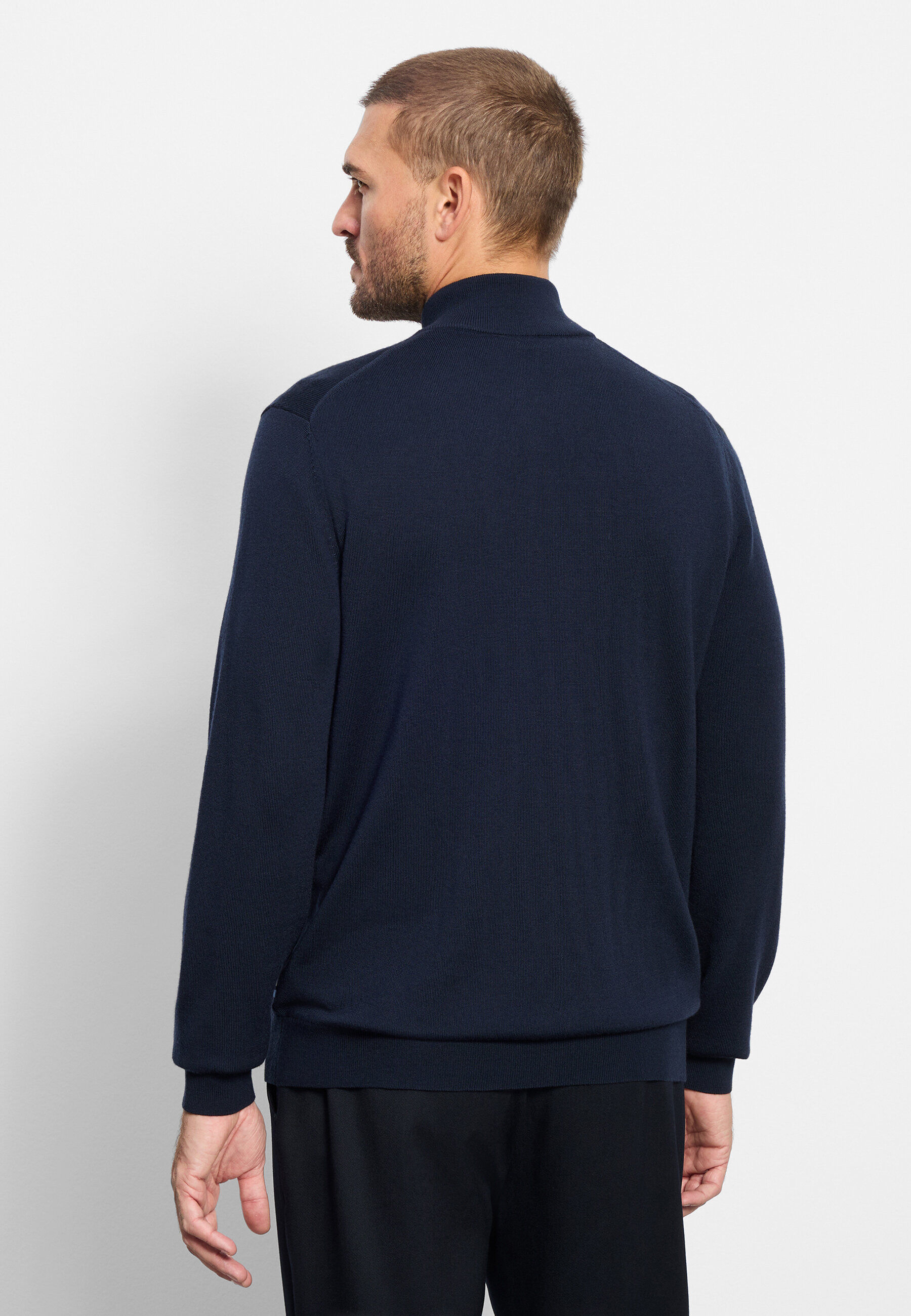 OLYMP "OLYMP Casual Strick, Troyer"