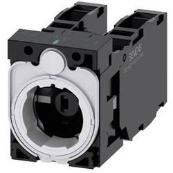 Siemens 3SU1501-1AG20-1LA0 Halter für 3 Module mit LED-Element 2 Schließer, 2 Öffner Rot 1 St. 3SU15011AG201LA0