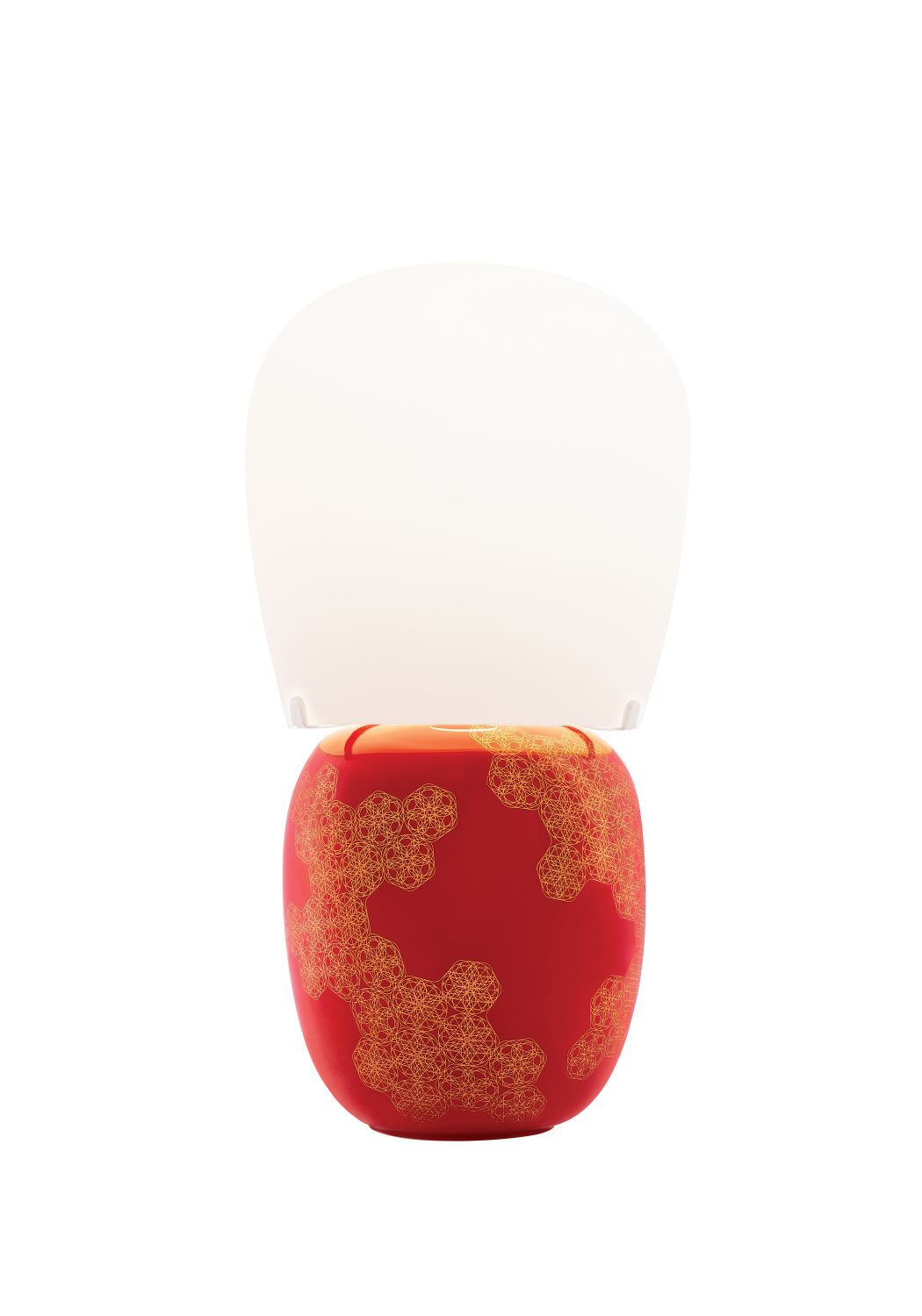 Kundalini Tischleuchte HIVE Rot K390325R 8015086002161