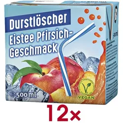 Durstlöscher Eistee »Pfirsich« 12 Stück