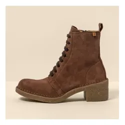 El Naturalista für Damen. 2566012FQ005_012 Braune Lederstiefeletten - Absatzhöhe: 5,5cm (36), 5 bis 8 cm, Lässig