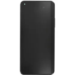OEM Display-Einheit + Rahmen für Xiaomi Mi 11 Lite 4G boba black (Display, Xiaomi Mi 11 Lite), Mobilgerät Ersatzteile, Schwarz