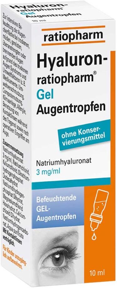 Hyaluron-ratiopharm Hyaluron ratiopharm Gel Augentropfen