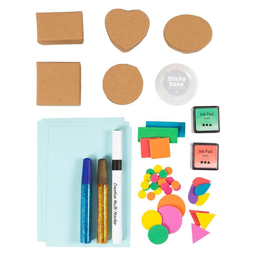 Creativ Company Craft Kit - Foam Printing (977743) (977743)
